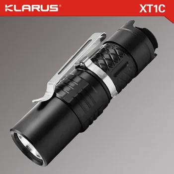 

Klarus XT1A LED Flashlight CREE XP-L HD V6 1000 lumens Tactical Flashlight Compact Handheld Torch with 14500 battery