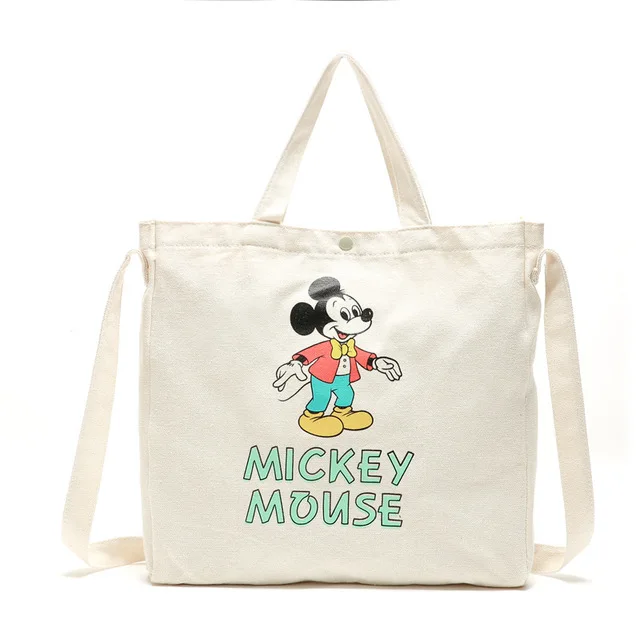 Disney Микки Маус мультфильм леди Пеленки Сумка вместительная сумка хозяйственная сумка-тоут для досуга для женщин подарок - Цвет: 3