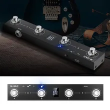 

M-VAVE CHOCOLATE Wireless MIDI Controller ActitioN 4 Button USB Pedal With Intelligent AP Control Page Turner Controller With BT