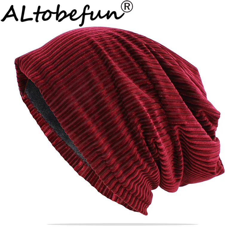 ALTOBEFUN осенне зимняя шапка мужская для взрослых Skullies шапочка искусственный мех