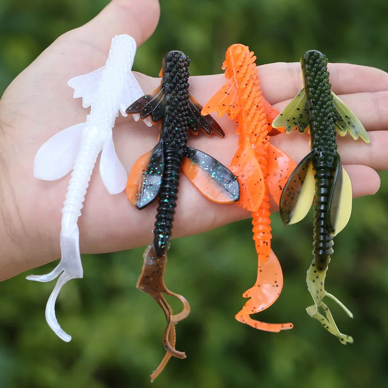 Sougayilang 2Pc Swimbait Worm Fishing Lure 10g 125mm Soft Fishing Lure Saltwater/Freshwater Fishing Wobblers Bait Sougayilang 2Pc Swimbait Worm Fishing Lure 10g 125mm Soft Fishing Lure Saltwater/Freshwater Fishing Wobblers Bait