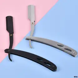 Manual Straight Barber Edge Razor Beard Face Hair Remover Hair Folding Shaving Knife