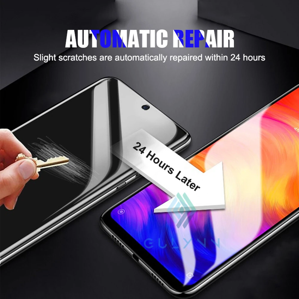 38D полное покрытие Гидрогелевая пленка для Xiao mi Red mi Note 8 7 6 5 K20 Pro mi 9T mi x 3 2S A3 8 Lite защитная пленка на заднюю панель не стекло