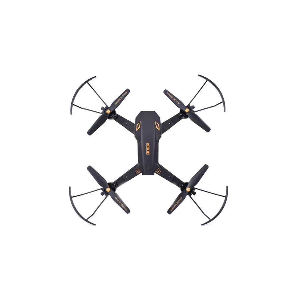 VISUO XS809S складной селфи Радиоуправляемый Дрон с 2.0MP широкоугольным wifi FPV HD камерой высота удержания Безголовый гравитационный чувство Квадрокоптер