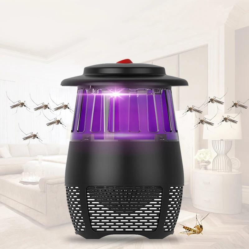 

Mute Electric Mosquito Killer USB LED Lamp Fly Insect Catching Trap For Home Use