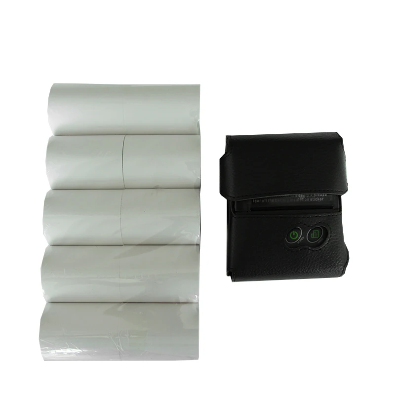 printer-case - paper MHT-P10 веха дешевая цена Высокое качество Android iOS Windows мини портативный ручной Термальный чековый принтер с Bluetooth - color: printer-case - paper
