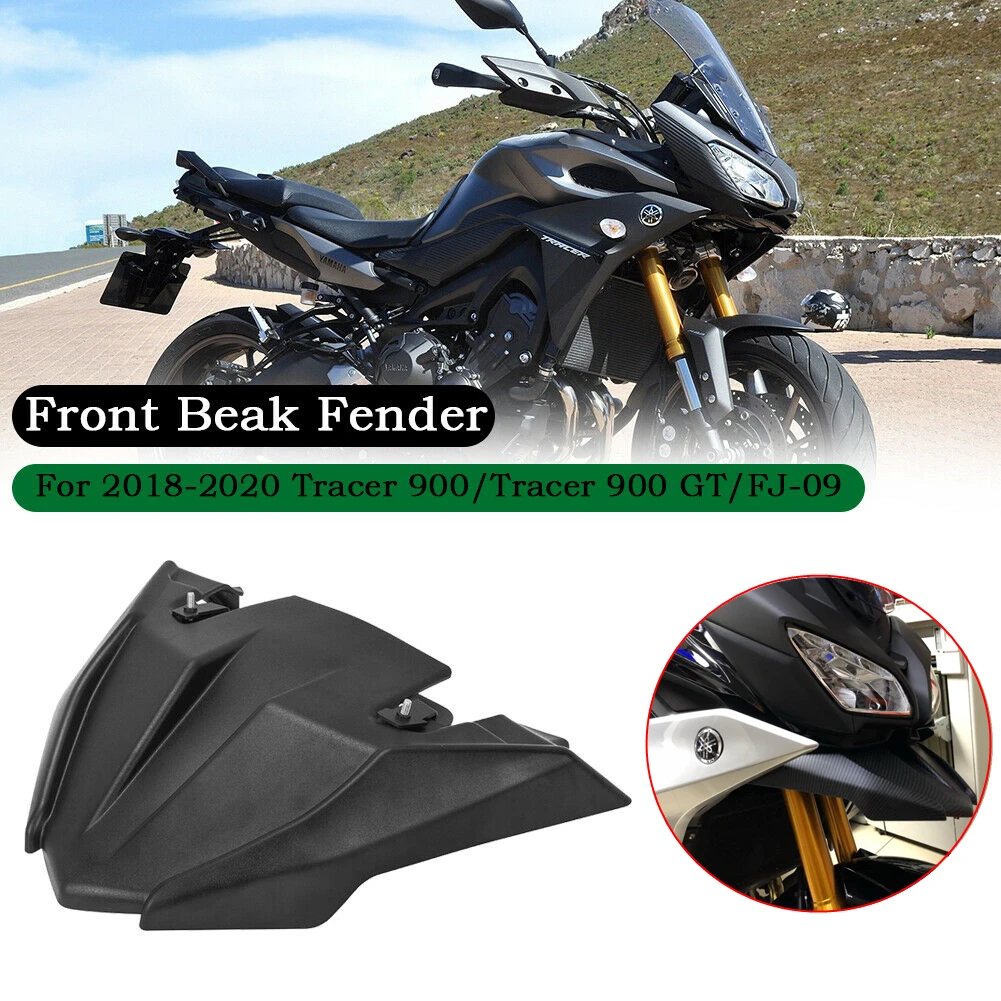 Mt09 Tracer 900 Gt Motor Front Wheel Fender Beak Nose Cone Extension Cover Cowl For Yamaha Mt 09 Fj09 Fj Mt 09 2018 19 2020 2021 Covers Ornamental Mouldings Aliexpress