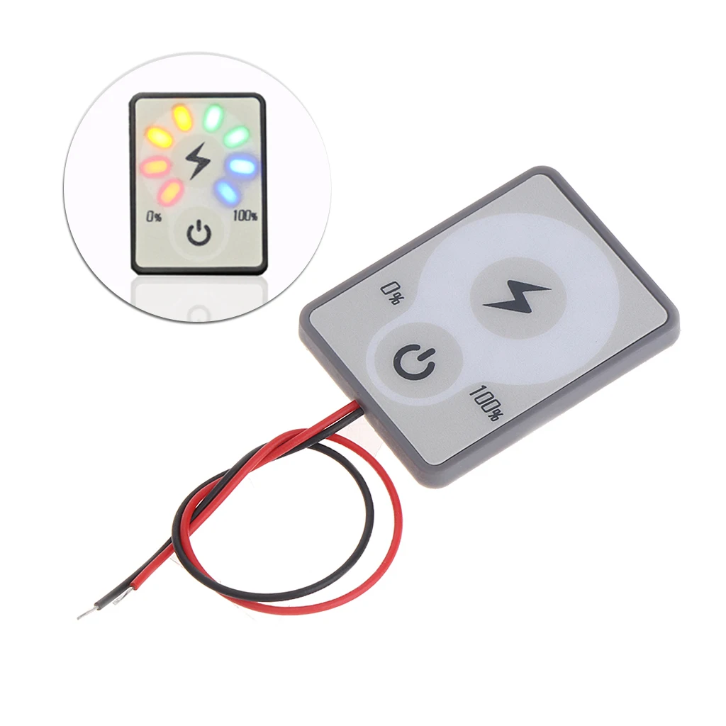 

12V LCD Car Acid Lead Lithium Battery Capacity Indicator Tester Power Meter Drop Ship Support