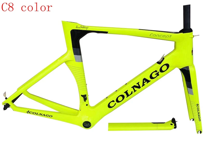 Colnago концепция углеродная велосипедная дорога велосипед для рамы T1000 набор углеродных велосипедов подарки BB386(XDB DPD доступна