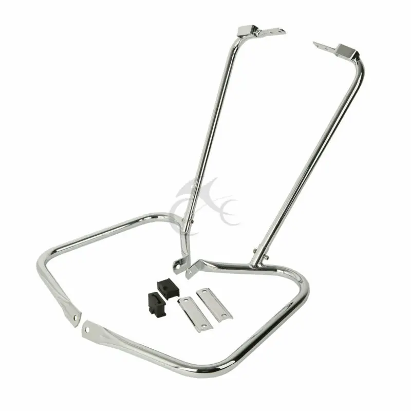 Подсидельная мотоциклетная сумка кронштейн для Харли Электра Glide Road King FLHT FLHR 97-08