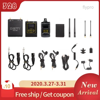 

Deity HD-TX KIT Connect Interview 2.4g wireless microphone professionnel 100m OLED Display XLR/TRS MIC For Canon Nikon Camera