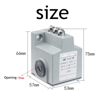 

1pcs Machine tool wire cutting stroke limit switch JW2-11Z/3F triple combination switch
