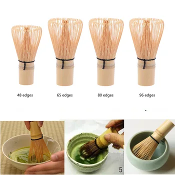

Matcha Whisk Practical Japanese Ceremony Bamboo Chasen Matcha Tea Powder Whisk Green Tea Chasen Brush Tool for Matcha