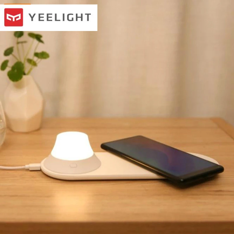 Беспроводное зарядное устройство Yeelight со светодиодной подсветкой магнитное