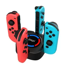 Зарядная док-станция для nintendo Switch Joycon 2 usb порта индикаторные огни для nintendo переключатель игровой контроллер зарядное устройство Подставка