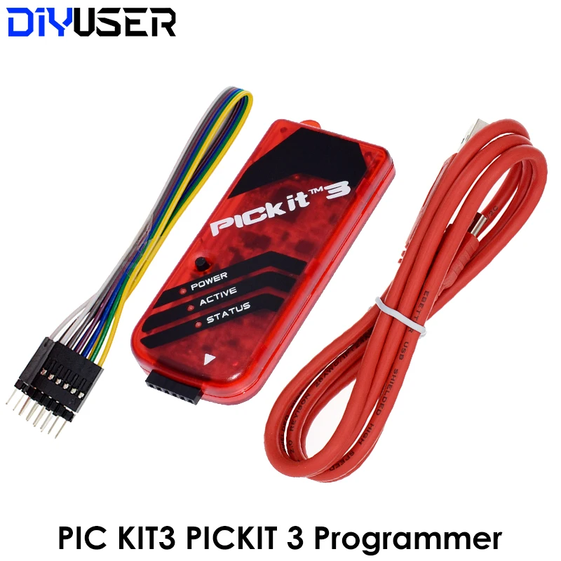 PICKIT3 PIC KIT3 PICKIT 3 Programmer Offline Programming Microcontroller Chip Monopoly | Электронные компоненты и