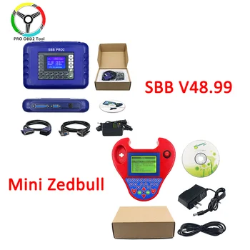 Умный Мини ZedBull SBB ключевой программатор V48.99 V48.88 v48.02 транспондер без жетонов ограниченная партия автомобилей транспондер SBB ключ производит...