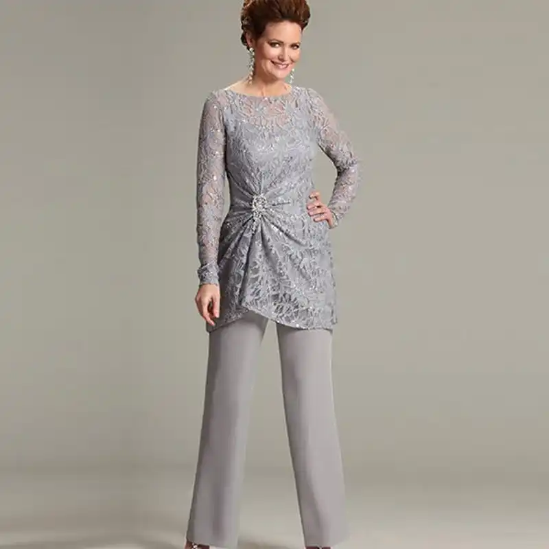 plus size dressy pant suits for mother of the bride