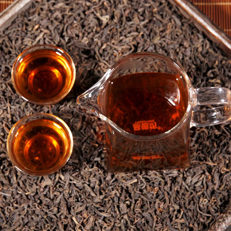 250 г Китай Юньнань 2006 Jishun Hao Chen Nian приготовленный спелый чай пуэр Зеленая пища для здоровья похудения