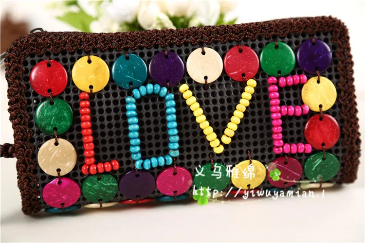 

Ethnic-Style Wallet Handmade Women's Wallet Travel WOMEN'S Bag Coconut Shell Bag Carrying WOMEN'S Bag Hot Selling