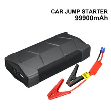 Мини Портативный 12V 99900 мАч автомобильное пусковое устройство, Батарея USB Зарядное устройство экстренного Мощность банк SOS светодиодный фонарь светильник для пусковое устройство
