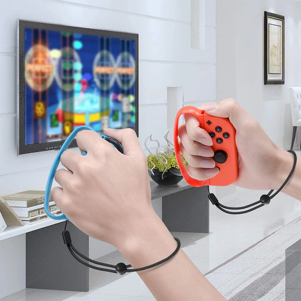 Empuñaduras de mano Con control para Nintendo Switch, 1 par, accesorios para juegos de boxeo y Fitness
