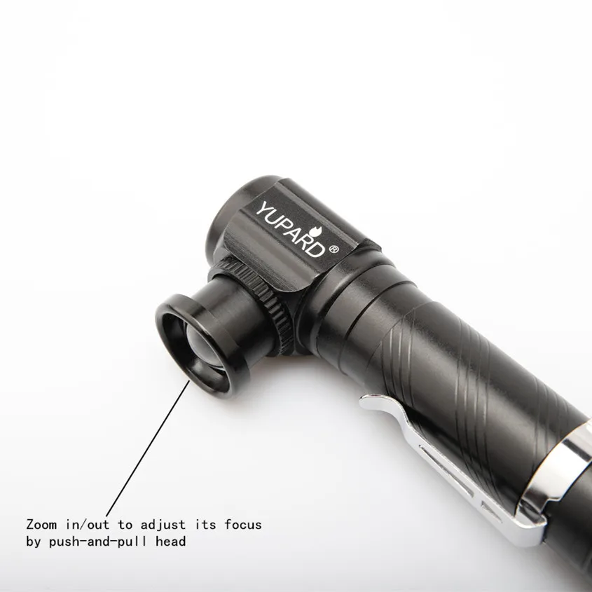 YUPARD Multi-function T6 LED Flashlight Built-in battery USB charging With magnet For night riding night fishing camping hunting