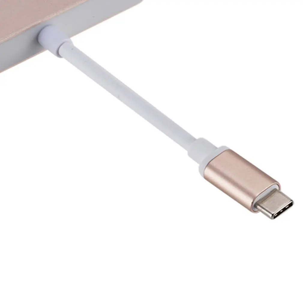3 в 1 Тип C USB C к HDMI USB-C USB3.0 конвертер Thunderbolt 3 к HDMI концентратор адаптер 1080P для Macbook