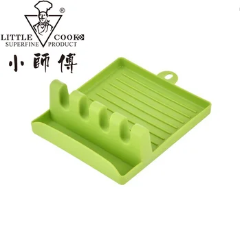 

Little Cook Utensils Rest with Drip Pad Spare Parts for Many Kitchen Tools Three Colors Kitchen Gadgets Cooking Accessories