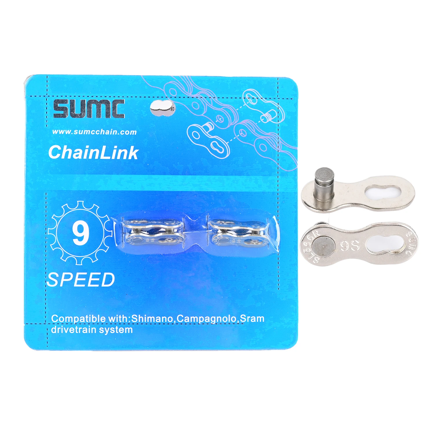 SUMC Chain magic buckle 11 12 speed silver gold Missing Link Bicycle Chain Link 6/7/8s 9s 10s 11s 12S bicycle quick magic button