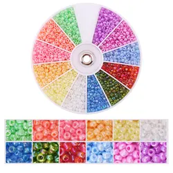 12-Color Glass Seed Beads Set for Jewelry Crafting and DIY Projects (8)