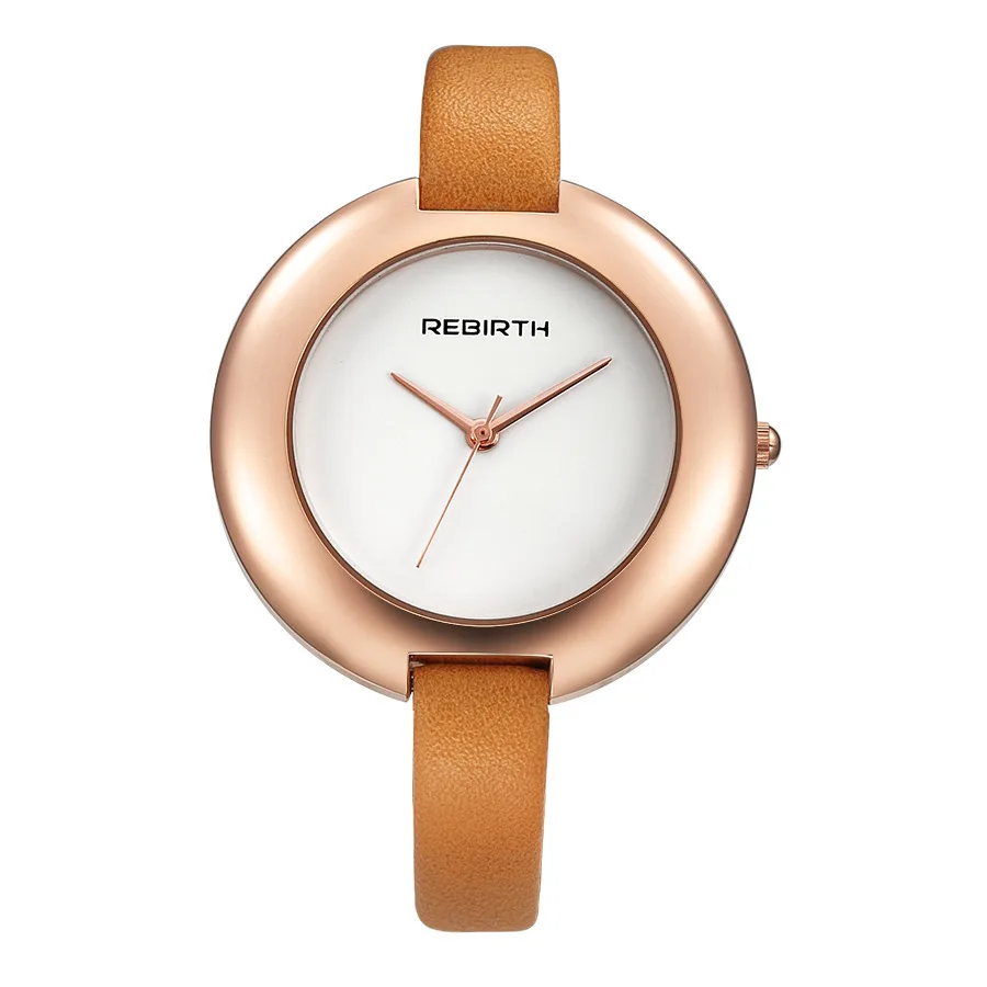 

Quartz Watch Round Stainless Steel Large Dial Gift Simple Fashion Women's Watches