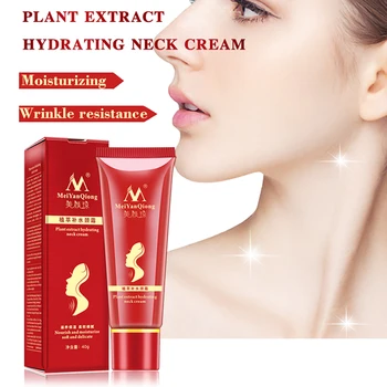 MeiYanQiong Neck Firming Rejuvenation Cream Anti Wrinkle Firming Skin Whitening Moisturizing Neck Serum Mild Peeling