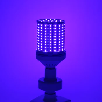 

80W UVC Corn Lamp Timing Remote Control Ozone Portable Disinfection UV Offices Home Indoor Killing Protection Light Bulb