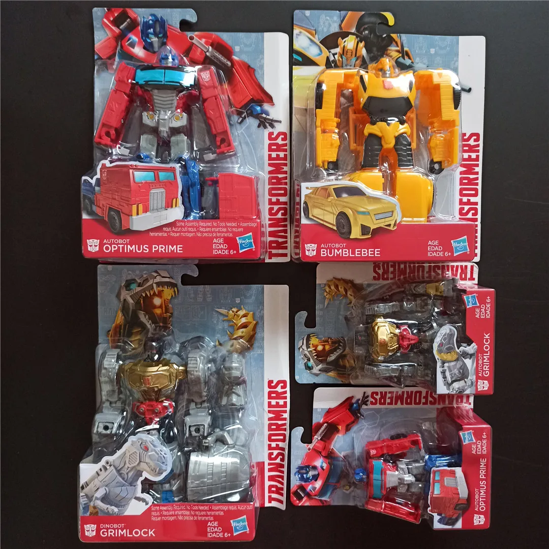 

Hasbro Hasbro Transformers Storm Series Model Garage Kit Optimus Trucks Bumblebee Megatron Steel Cable