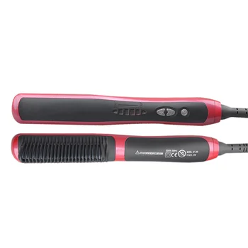 

1pc Hair Straightener Adjustable Hair Curler Splint Anion Ceramic Electric Hairdressing Tool with EU Plug