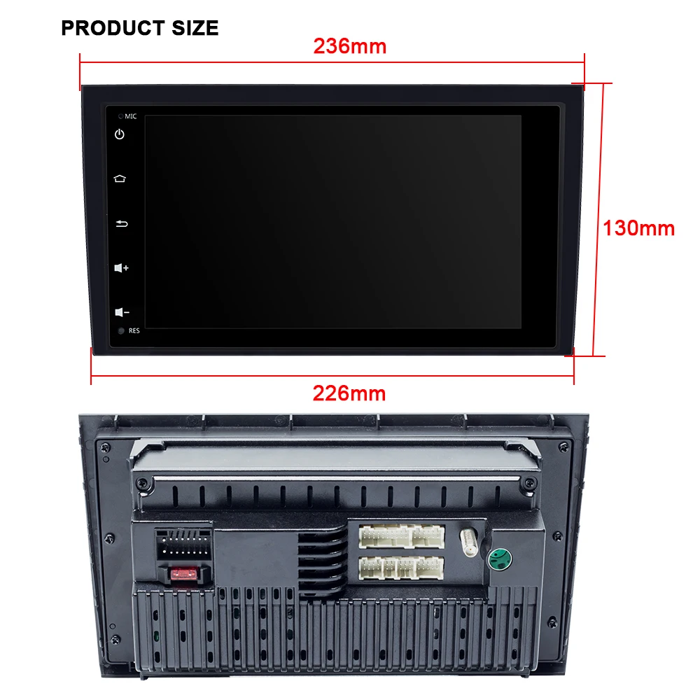 8 &quotAndroid 9 0 Автомобильный gps Авторадио Стерео Плеер для Audi A4 B6 B7 S4 RS4 SEAT Exeo 2000 2006 2G ram