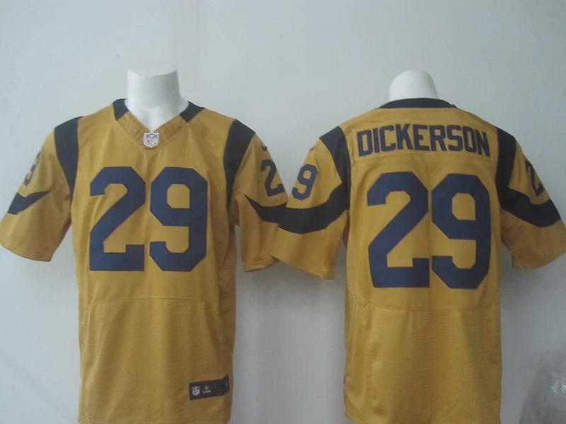 Слоновая кость Stitiched, Los Angel, проект, Джаред Гофф, Eric, Todd garley II, Aaron Donald, Nick Foles, Jersey - Цвет: Слоновая кость