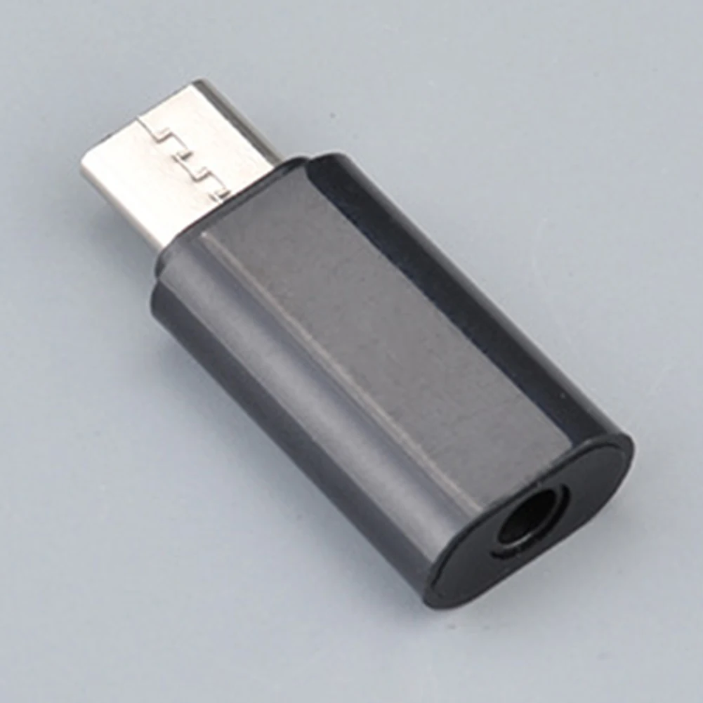Портативные аксессуары для дома, универсальный USB Высокоскоростной мини-адаптер для передачи данных, стабильный аудио адаптер, конвертер с разъемом типа C до 3,5 мм