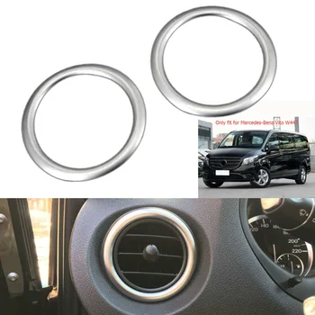 

For Mercedes-Benz Metris Vito 2014+ Air Vent trim Decal 2pcs Set Car Auto