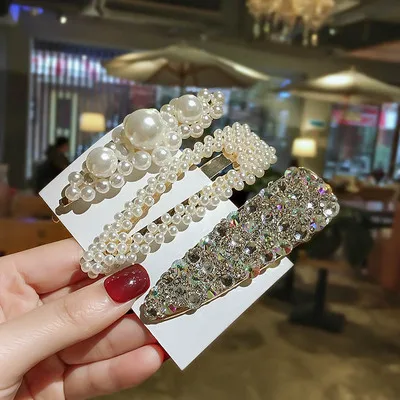 3PC-20 Ins1Set, женские элегантные жемчужные заколки для волос, милые головные уборы, шпильки с орнаментом, заколки для волос, аксессуары для волос - Цвет: 3PC-20