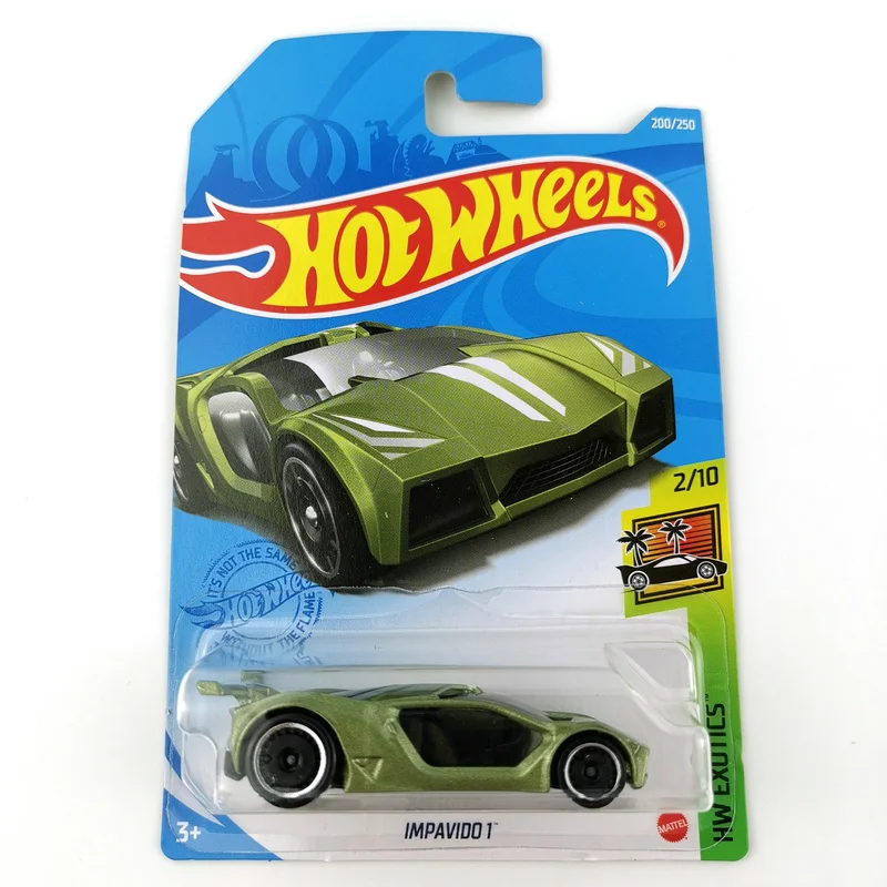 

2021-200 Hot Wheels Cars IMPAVIDO 1 1/64 Metal Diecast Model Collection Toy Vehicles