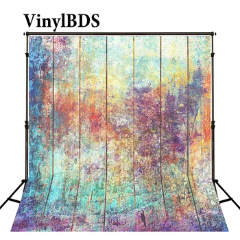 

VinylBDS Photo Background Wood Wall Backdrops Abstract Texture Backdrops Vintage Wedding Photography Background for Photo Studio