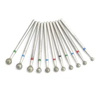 1pcs Diamond Nail Drill Cuticle Bits Ball Milling Cutter Burr for Electric Manicure Machine Cuticle Clean Files Nail Art Tools 2