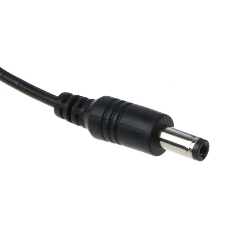 USB DC 5 В до 9 в 12 В 2,1x5,5 мм 3,5x1,35 мм Мужской повышающий Кабель-адаптер с вольтметром для маршрутизатора Светодиодная лента