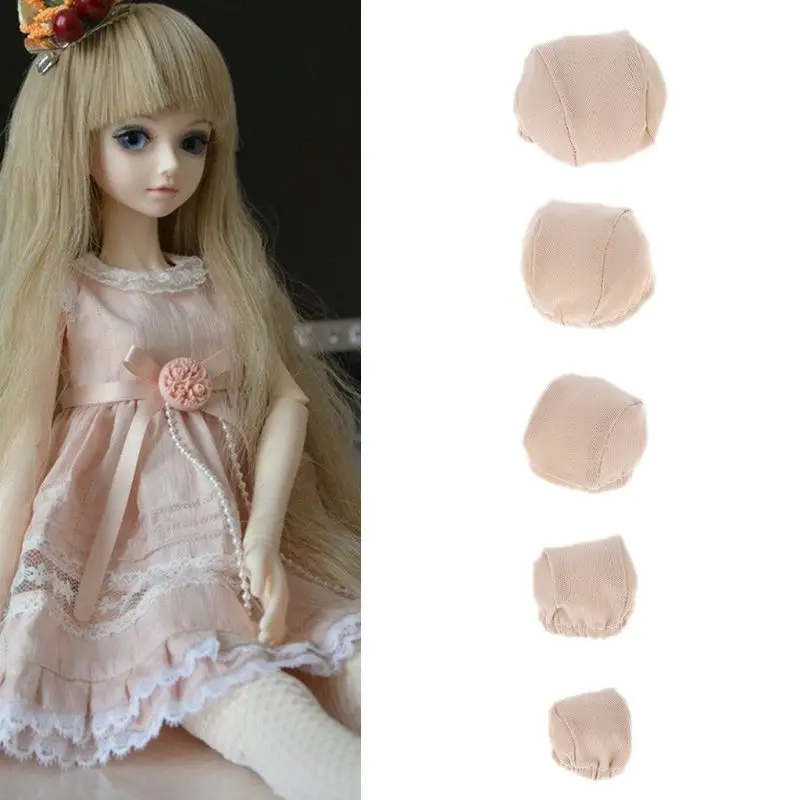 2021 New Handmade Doll Wigs Cap Headgear DIY Fixed-Wig Hairnet For 1/3 1/4 1/6 SD Toy Wig Hat Doll Accessories
