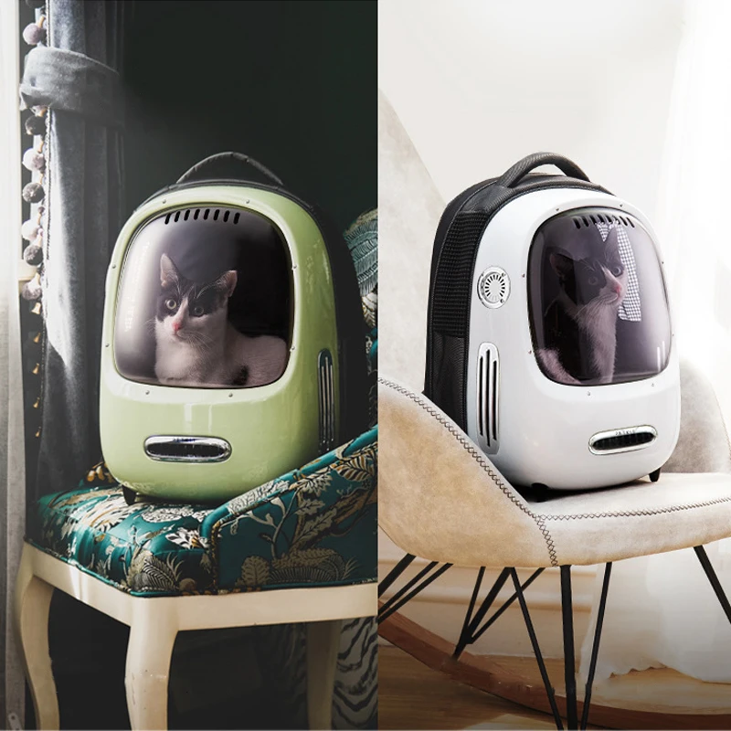 Travel Cat Handbag Space Capsule window bubble astronaut With USB lighting fan Pet Carriers Bag Carrying For Cats transportin au 6 Travel Cat Handbag Space Capsule window bubble astronaut With USB lighting fan Pet Carriers Bag Carrying For Cats transportin au 6