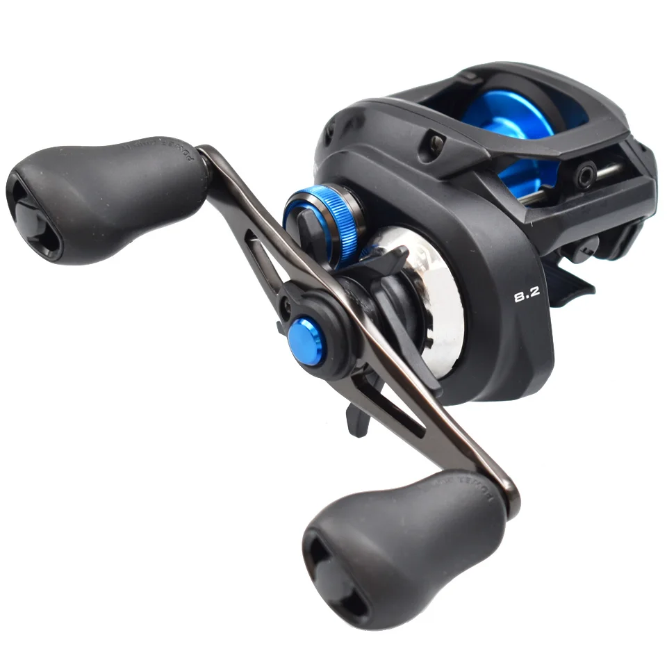 Новая катушка для мультипликатора SHIMANO SLX DC Рыболовная 4 + 1BB система бесконечного
