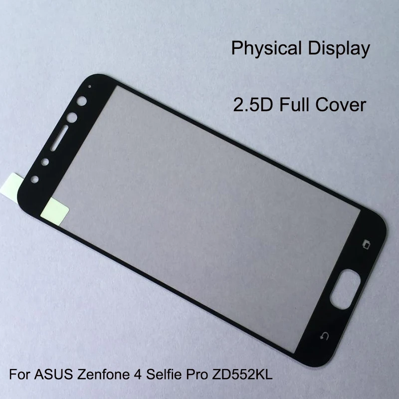 Защитное стекло ZD552KL закаленное для смартфона ASUA Zenfone 4 Selfie Pro ZD552KL|Защитные стёкла