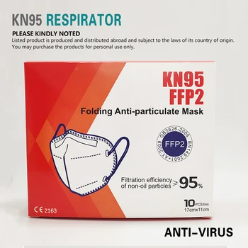 

10pcs/box KN95 Masque thicker 5 layer Face Masks PM2.5 Anti-fog Strong Protective Mouth Mask Respirator Reusable mascarillas